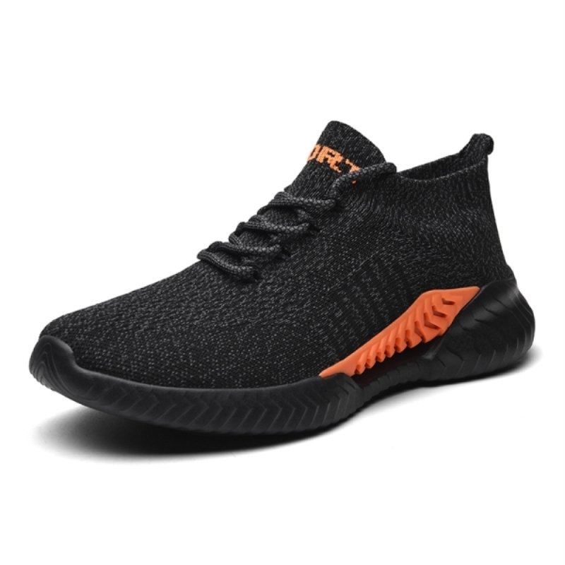 Men Lightweight Sock Shoes Mesh Sneaker Couple Breathable Casual Shoes Comfortable Outdoor Running Shoes