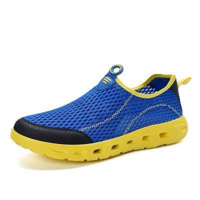 VEAMORS 4 Colors Slip on Flat Shoes Men Shallow Loafers Shoes Casual Lightweight Breathable Trainers Basket Running Sneakers